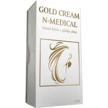 Tělové mléko N-Medical Zvýhodněná sada Diamond Cream 50 ml + Gold CREAM 50 ml Luxusní sada denního a nočního krému pro každodenní péči