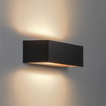 Lampička Nástěnné LED svítidlo BEGA Studio Line, černá barva, kov, 30 cm sametově černá, měděná LED 11,8 W celkem - Doprava zdarma