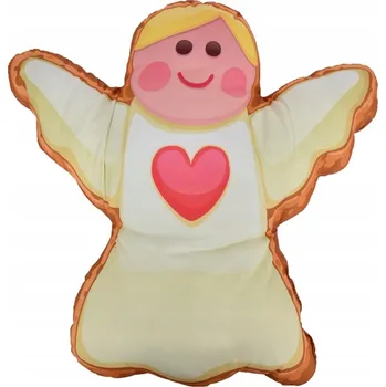 Polštář VÁNOČNÍ ANDĚL polštář tvarovaný, 45X37cm