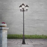 Orion Stožárové svítidlo Mariella, se třemi žárovkami černá-měď, čirá 3 x 100 W - Doprava zdarma