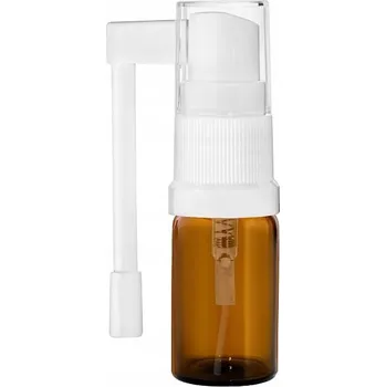 Láhev Hnědá lahvička 5 ml s rozprašovačem do krku