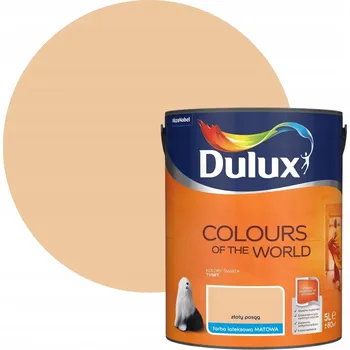 barva na zeď DULUX SVĚTA BARVA LATEXOVÁ NA STĚNY Zlatá Socha 5L
