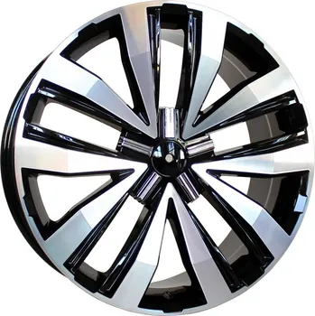 Alu kolo Alu kola Racing Line A5377, 20x8.5 5x120 ET45, černá + leštění