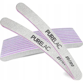 Pilník Na Nehty Purelac Manikúra Banana Zebra HQ 80/100 Sada 10 ks