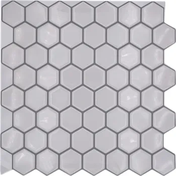 Obklad Mozaika WzorcowniaStudio 29,5 x 28,2 cm bílá