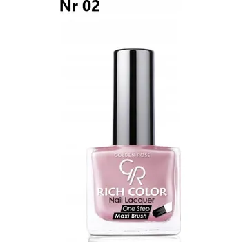 Lak na nehty Golden Rose RICH COLOR Lak na nehty - Dlouhotrvající lak na nehty 02
