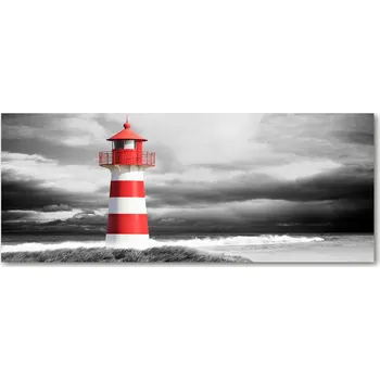 Obraz Lacobel sklo s fotopotiskem Maják XXL