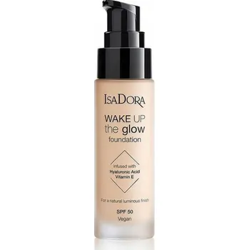 Make-up IsaDora Wake Up The Glow Foundation 1N Neutral Fair podkladová báze na obličej 30 ml SPF 41-50