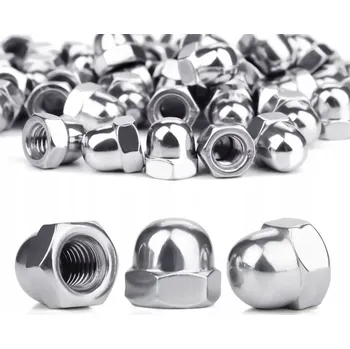 Matice Šestihranná uzavřená matice DIN1587 M5 pozink - balení 1kg