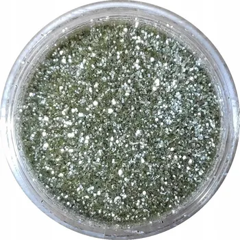 Duo třpytivý prach na zdobení nehtů White Champagne (Bílé šampaňské)