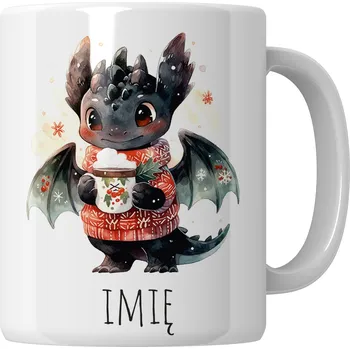 Keramický hrnek 330 ml HRNEK SE JMÉNEM PERSONALIZACE VÁNOCE MIKULÁŠ MIKULÁŠSKÁ NADÍLKA TŘÍDNÍ DÁREK POD STROMEČEK NA ČAJ VÁNOČNÍ