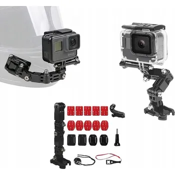 DRŽÁK, UPEVNĚNÍ SPORTOVNÍ KAMERY NA PŘILBU GOPRO