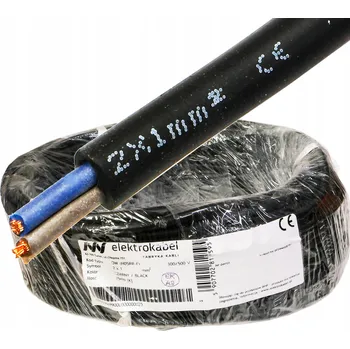 elektrický kabel Kabel dílenský gumový OW 2x1 CU 25m