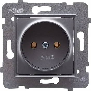 Elektrická zásuvka Polmark ROSA Jednoduchá zásuvka bez uzemnění