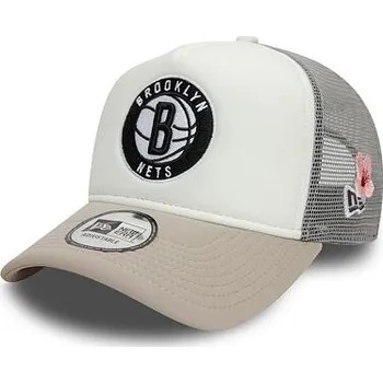 Kšiltovka Kšiltovka New Era 940 AF TRUCKER NBA BROOKLYN NETS Dolphin Gray velikost O/S