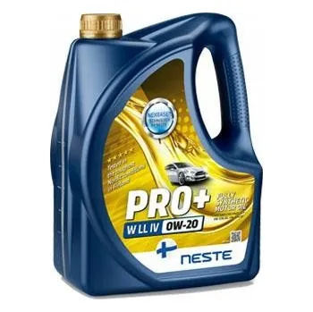 Motorový olej Neste Pro+ W LL IV 0W-20 4L VW 508.00 509.00