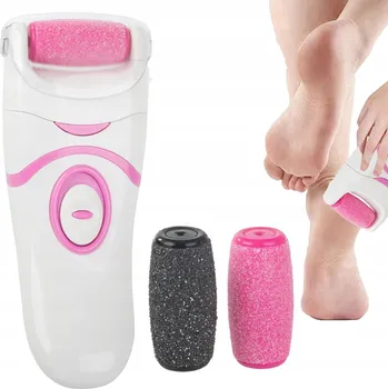 ELEKTRICKÝ PILNÍK NA NOHY STRUHADLO BRUSKA SADA 2 KOLEČEK BEZDRÁTOVÁ