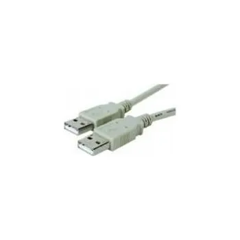 Datový kabel MicroConnect USB 2.0 kabel A-A 1m, šedý (samec-samec)