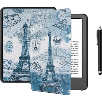 Příslušenství pro čtečku elektronické knihy Pouzdro SMART COVER GRAFIKA pro Kindle 10 Touch 6" + DOTYKOVÉ PERO