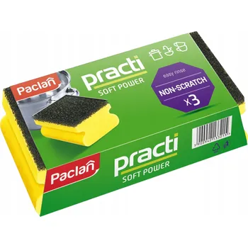 Houbička Kuchyňská drátěnka ostrá Paclan 3 ks