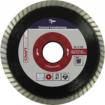 Řezný kotouč DIAMANTOVÝ KOTOUČ CRAFTOMAT 125 X 22,23 EN 13 236