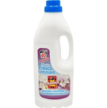Prací prostředek Tekutý prací prostředek Ammorbidente 40 praní italský Classico 2l Damina