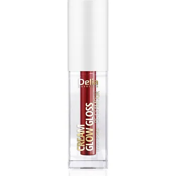 Rtěnka DELIA Tekutá rtěnka s leskem Cream Glow Gloss, 5 ml ODSTÍN 206