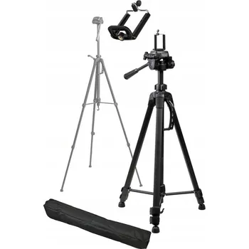 Stativ HLINÍKOVÝ STATIV 150 CM 3520 PRO TELEFON POUZDRO 3D HLAVA RYCHLOUPÍNACÍ DESTIČKA