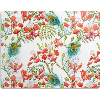 Miska pro psa Podložka pod misku Bluedecor červená 0 l