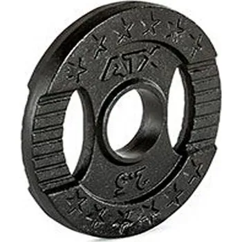 Litinový kotouč ATX LINE 2-Grip 2,5 kg, otvor 50 mm