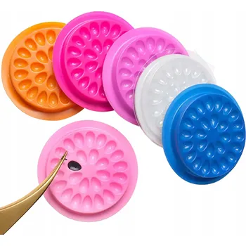 Lepidlo na řasy Paletka na lepidlo na řasy - 10 ks