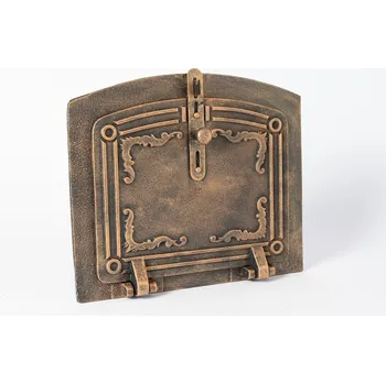 Příprava pizzy Litinová dvířka do pece na pizzu, chlebové pece a udírny