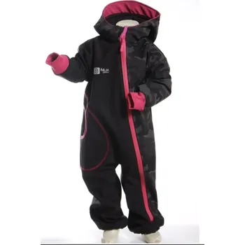 Moto kombinéza Baja desing Softshellová kombinéza reflexní, černá, dívka Velikosti: 92