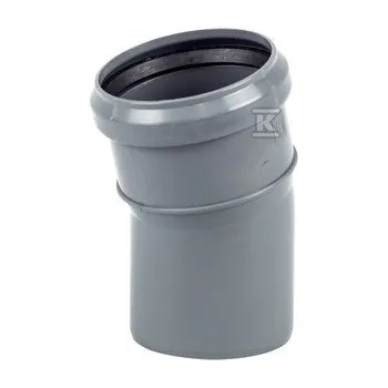 kanalizace PP-HT koleno 75/15 pro vnitřní kanalizaci, sanitární, šedé (popelavé), Onn