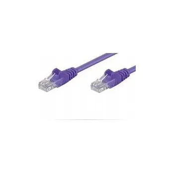 Síťový kabel MicroConnect U/UTP CAT5e 0,5M Fialový PVC kabel