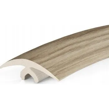 přechodová lišta Prahová dilatační lišta flexibilní pro oblouky 6m JASAN BÍLÝ Profil A