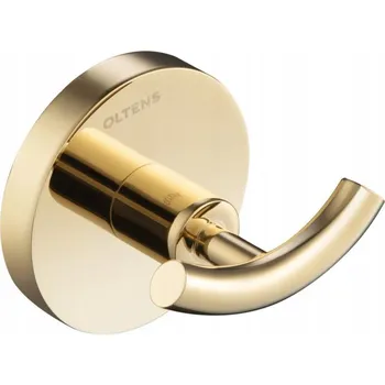 Držák na ručník Dvojitý háček na ručníky zlatý Oltens Gulfos