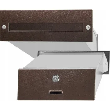 Železářství Poštovní schránka vhoz HuW černá