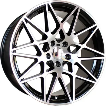 Alu kolo Alu kola Racing Line B5167, 19x9.5 5x120 ET40, černá + leštění (zátěžová)