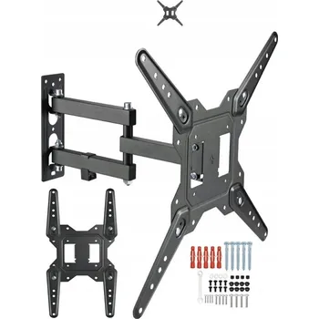 Televizní držák OTOČNÝ POHYBLIVÝ DRŽÁK NA TELEVIZI 32LE95T2 VIVAX, PEVNÝ NÁSTĚNNÝ HÁK
