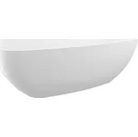 POLYSAN - IPANEMA volně stojící vana litý mramor 168x72x49cm, bílá 69911