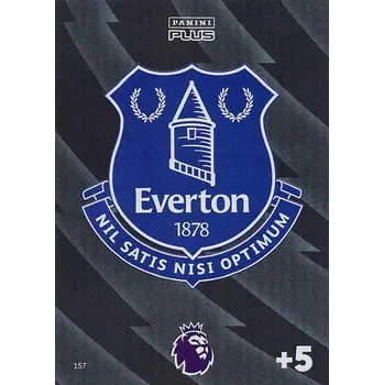 Sběratelská karetní hra 2024 Panini Premier League Plus 157 Everton Logo