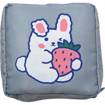 Kosmetická taška Kosmetická taštička Pro Barbel MODRÁ S KRESLENÝM OBRÁZKEM modrá