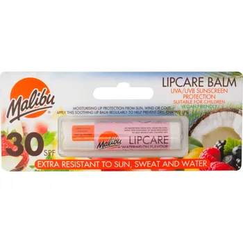 Péče o rty Malibu Balzám na rty s příchutí melounu SPF30