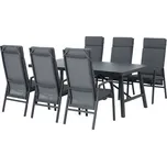 Doppler ARCTIC - zahradní 7-dílná jídelní souprava