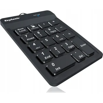 Klávesnice KEYSONIC ACK-118BK2 klávesnice odolná proti prachu, IP64