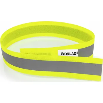 Pásek na suchý zip Odblaskowo žlutý