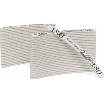 Pilníky na nehty Aba Group 150/180 banán standard 50 ks