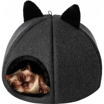 Obraz Budka pro kočky Střední domeček Kitty Head 45x45x33 cm