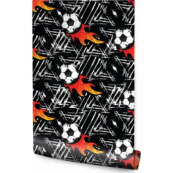 Fototapeta Tapeta pro teenagery FOTBAL Sport Oheň Dekorace